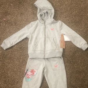 Girls True Religion Jogging Suit